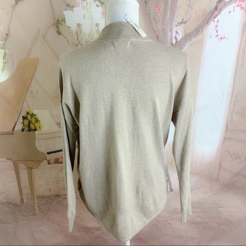 NEW Madewell Ashbury Mock Neck Sweater